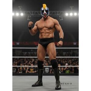 Luchador Mask Psycho Clown Lucha b3